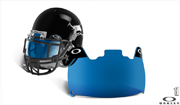 Face shields for football and hockey helmets offer added protection and reduce injuries. The shield provides optically correct vision with sharp definition throughout the entire viewing field. Face shields and attachment accessories are designed to fit most current helmet styles and brands.<br /><br />Services included: human factor studies, form studies, design concepts, design development, optical studies, prototyping, product specification, photorealistic renderings